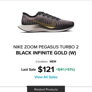 Nike Zoom Pegasus Turbo 2 Womens Size 11 Men's 9